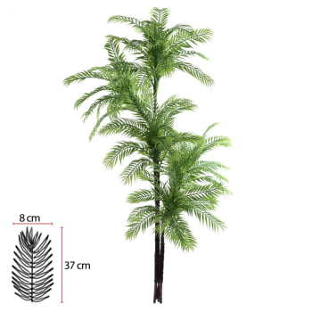 Planta Artificial Árvore Palmeira Verde Claro 1,5m