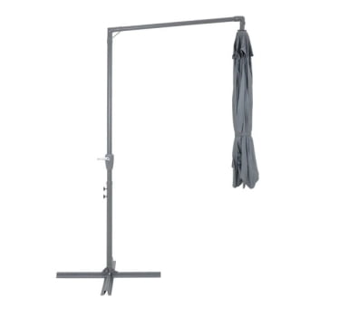 Ombrelone Suspenso 3m disponível em 5 cores. Ideal para áreas externas com estilo e proteção solar. Pronta entrega na BrasilGrass!