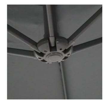 Ombrelone Suspenso 3m disponível em 5 cores. Ideal para áreas externas com estilo e proteção solar. Pronta entrega na BrasilGrass!