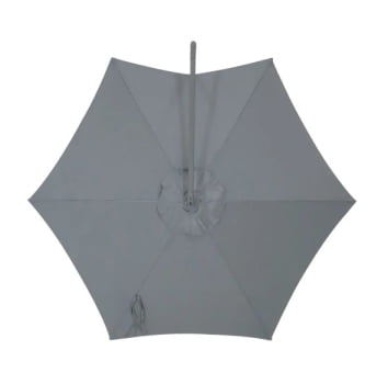 Ombrelone Suspenso 3m disponível em 5 cores. Ideal para áreas externas com estilo e proteção solar. Pronta entrega na BrasilGrass!