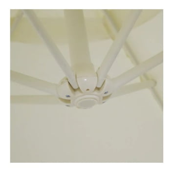 Ombrelone Suspenso 3m disponível em 5 cores. Ideal para áreas externas com estilo e proteção solar. Pronta entrega na BrasilGrass!