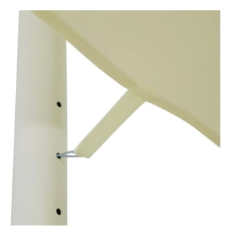 Ombrelone Suspenso 3m disponível em 5 cores. Ideal para áreas externas com estilo e proteção solar. Pronta entrega na BrasilGrass!