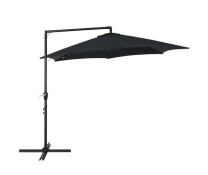 Ombrelone Suspenso 3m disponível em 5 cores. Ideal para áreas externas com estilo e proteção solar. Pronta entrega na BrasilGrass!