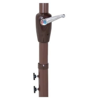 Ombrelone Suspenso 3m disponível em 5 cores. Ideal para áreas externas com estilo e proteção solar. Pronta entrega na BrasilGrass!