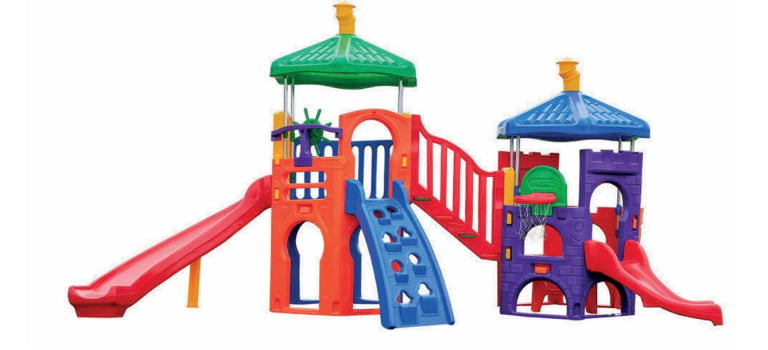 Playground Aquarius Petit com Telhadinho – Diversão e Segurança para Crianças | BrasilGrass